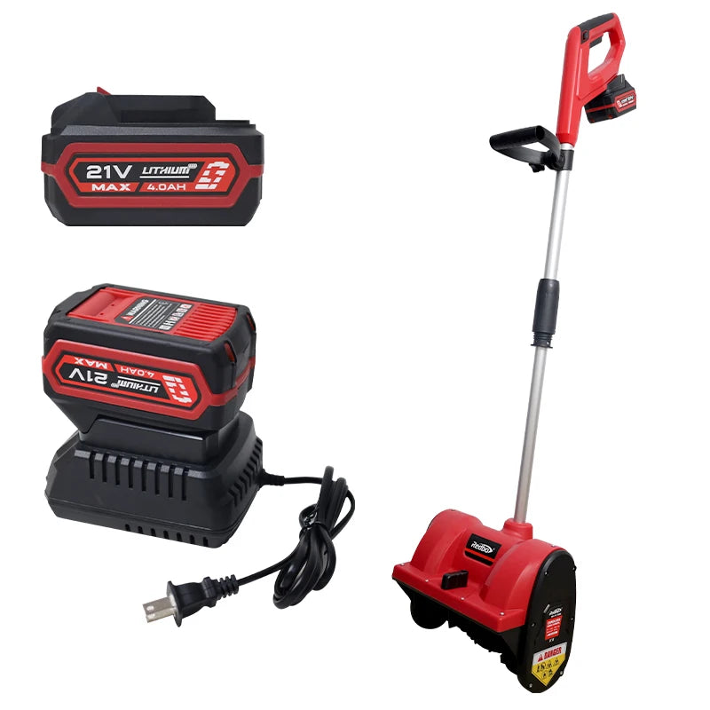 Electric Power Lithium Battery Tool Mini Brushless Sweeper Equipment Electrical Shovel Snow Removal Machine Cordless Snow Blower