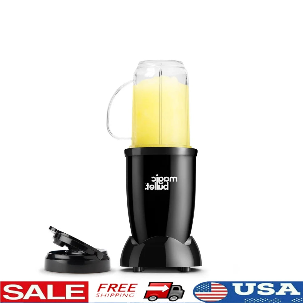 Compact Personal Blender 250W High-Torque Motor Includes Cross Blade 16oz Cup To Go Lid Easy Clean Kitchen Appliance