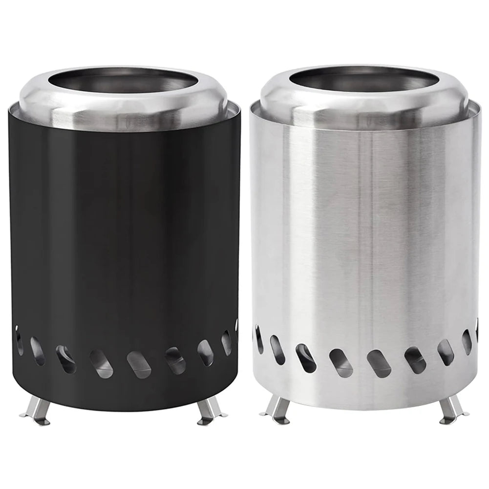 Smokeless Tabletop Fire Pit Indoor Outdoor Table Top Firepit Portable Mini Stove Wood Burning Or Pellet Fueled Portable Bonfire