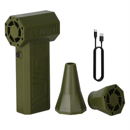 130000RPM Mini Fan Electric Air Duster Adjustable wind speed Portable Fan Violent Blower Rechargeable  Car Cleaning